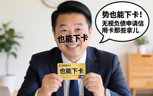 负债高也能下卡？聊聊无视负债申请信用卡那些事儿