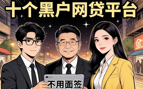我试了十个黑户网贷平台，发现不用面签不看芝麻分的真相竟然是这样