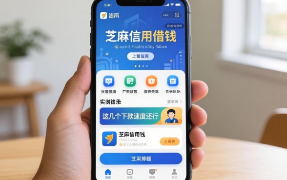 实测可以用芝麻信用借钱的app，这几个下款速度还行