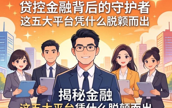 贷款风控平台有哪些？揭秘金融背后的守护者，这五大平台凭什么脱颖而出？