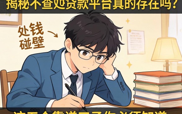 急需用钱却四处碰壁？揭秘不查的贷款平台真的存在吗？这五个靠谱口子你必须知道