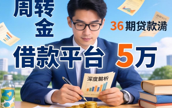 急需资金周转？哪个借款平台可以分36期贷款5万？深度解析五大靠谱渠道