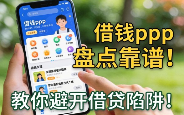 手机上借钱pp是哪个？盘点五个靠谱平台，教你避开借贷陷阱！