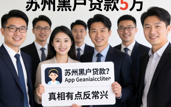 我试了一圈,发现那些所谓的苏州黑户贷款5万的app,真相有点反常识