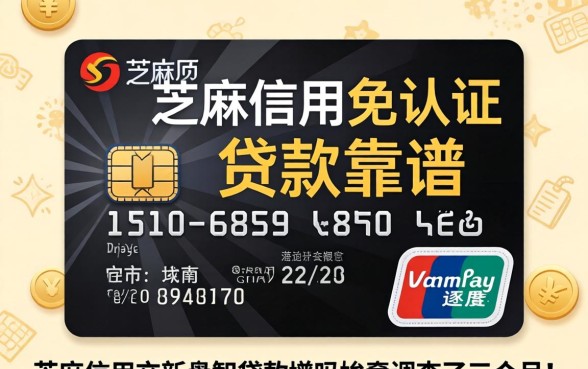 芝麻信用免认证的贷款靠谱吗？我调查了三个月