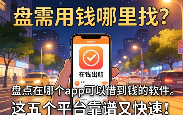 深夜急需用钱哪里找？盘点在哪个app可以借到钱的软件，这五个平台靠谱又快速！