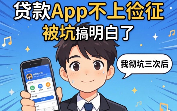 哪些贷款app不上征信的?被坑三次后我彻底搞明白了