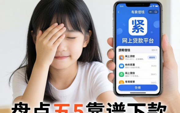 手头紧想借钱?手机app网上贷款平台有哪些?盘点五个靠谱下款口子