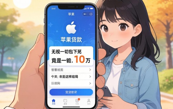 我试了所谓的苹果手机贷款软件，无视一切包下1万竟是这种结局