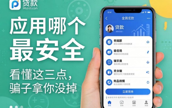 借款应用哪个最安全？看懂这三点，骗子拿你没辙