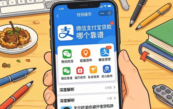急需用钱却四处碰壁?微信支付宝贷款的软件哪个靠谱?深度解析助你避开借贷陷阱