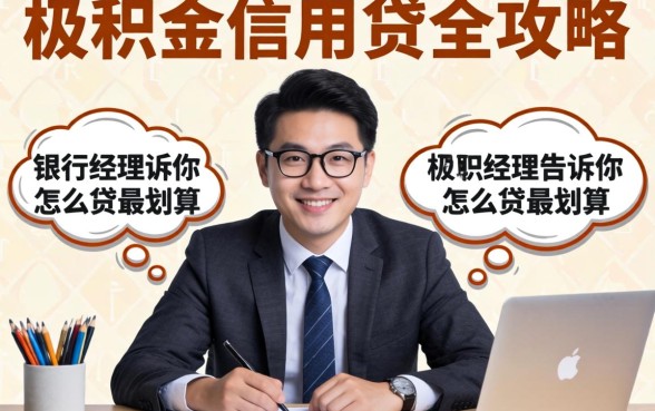 公积金信用贷全攻略：银行经理告诉你怎么贷最划算