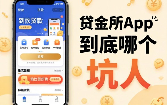 类似陆金所app一样的贷款软件,到底哪个不坑人?