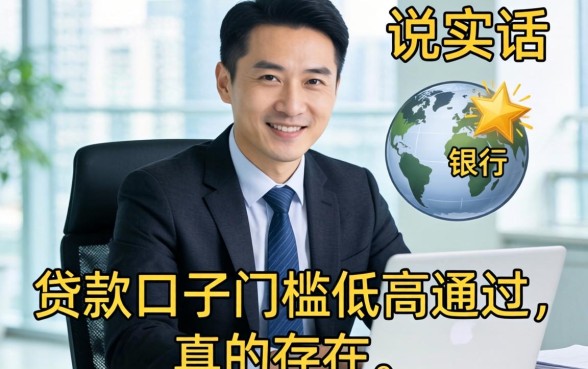 银行经理说实话:贷款口子门槛低高通过,真的存在吗?