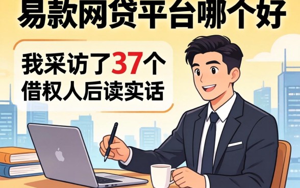 容易下款的网贷平台哪个好？我采访了37个借款人后说实话