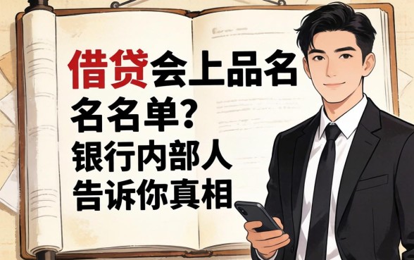 多次借贷会上黑名单？银行内部人告诉你真相