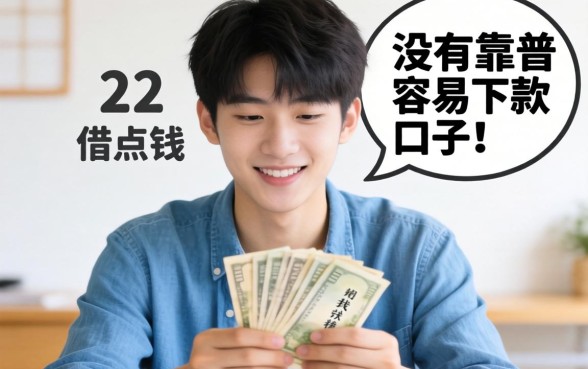 刚满22岁想借点钱周转，有没有靠谱且容易下款的口子推荐？