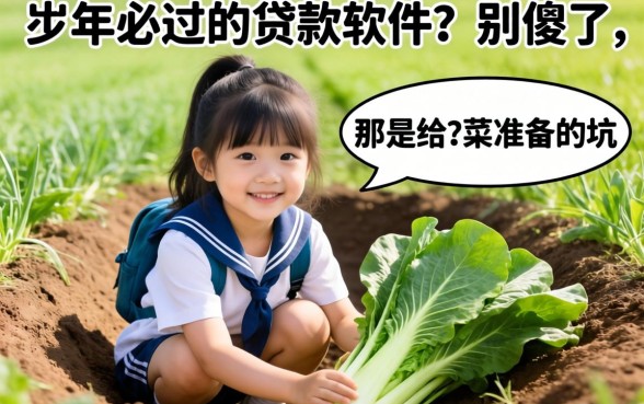 20岁必过的贷款软件?别傻了,那是给韭菜准备的坑