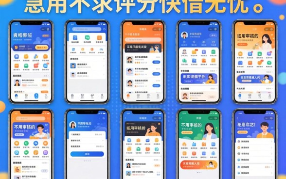 我试了十几款声称急用不求评分快借无忧的软件,发现不用审核的平台都是骗人的