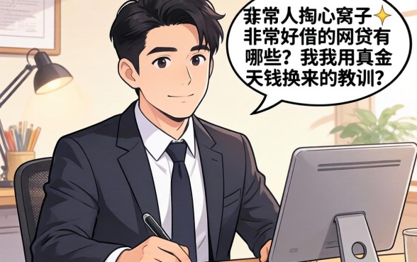 生意人掏心窝子:非常好借的网贷有哪些?我用真金白银换来的教训