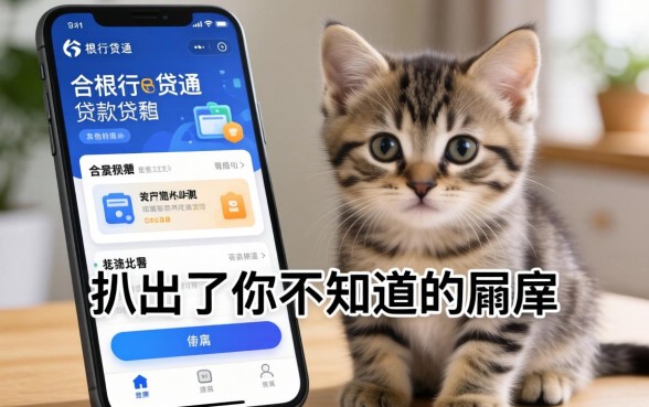 类似交行e贷通的贷款软件,我扒出了你不知道的猫腻