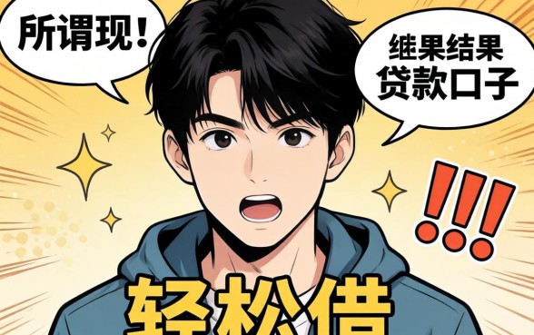 我二十岁那年试遍了所谓贷款口子，结果发现那些“轻松借”全是坑