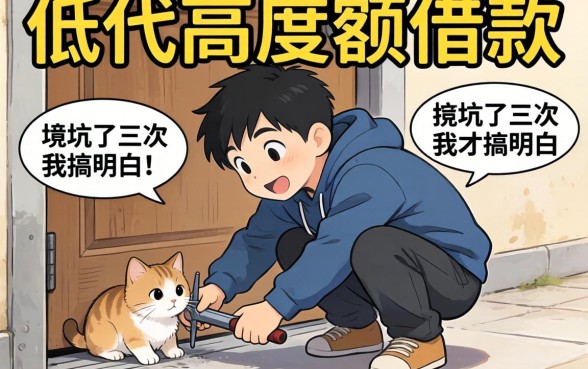 门槛低的高额度借款有哪些？被坑了三次我才搞明白