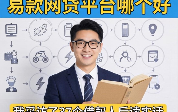 容易下款的网贷平台哪个好？我采访了37个借款人后说实话