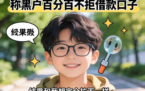 我试了那些号称黑户百分百不拒的借款口子，结果和我想的完全不一样