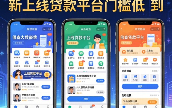 我试了几个不查大数据的借款平台,发现新上线贷款平台门槛低到离谱
