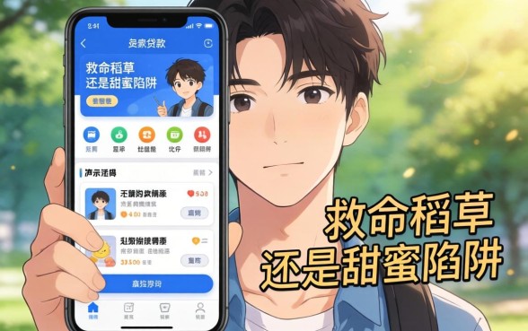 十九岁的贷款软件：是救命稻草还是甜蜜陷阱？