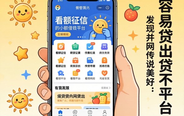 我试了那些不看征信的小额借钱平台，发现容易贷出的网贷平台并不像传说中那么美好