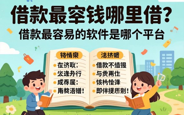 急需用钱哪里借?借款最容易的软件是哪个平台的?这几个靠谱口子别错过