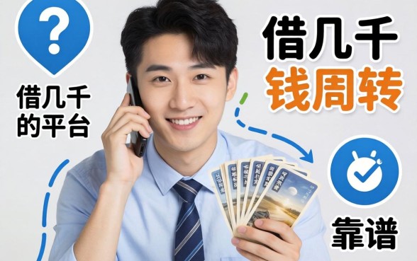手头紧想借几千块钱周转？借几千的平台有哪些靠谱选择？