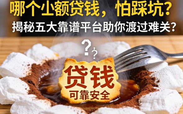 急需用钱却怕踩坑？哪个小额贷款可靠安全？揭秘五大靠谱平台助你渡过难关