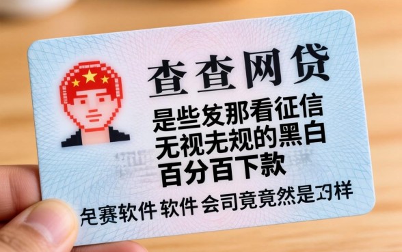 我用身份证查网贷，发现那些不看征信无视黑白百分百下款的软件竟然是这样