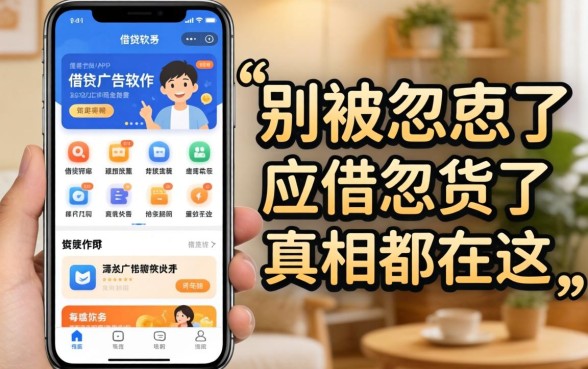不限年龄的借钱软件APP？别被广告忽悠了，真相都在这