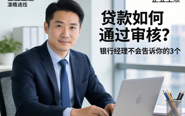 小企业主亲述：贷款如何通过审核？银行经理不会告诉你的3个细节