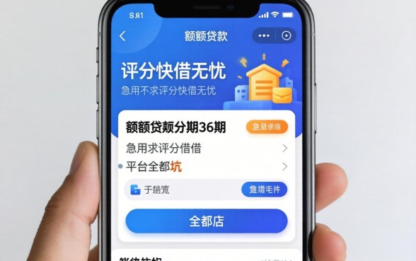 我借了大额贷款分期36期的软件，发现急用不求评分快借无忧的平台全是坑
