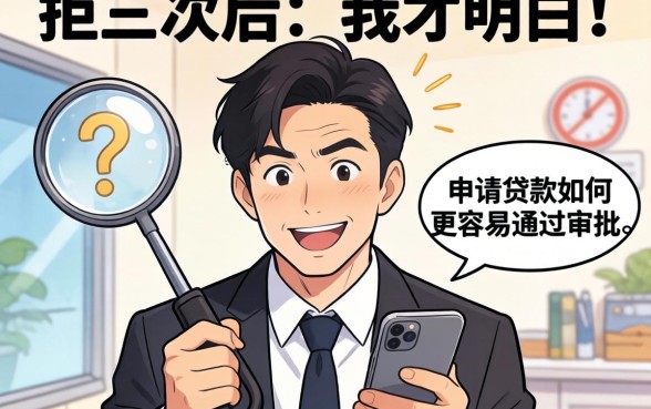 被拒三次后我才明白,申请贷款如何更容易通过审批