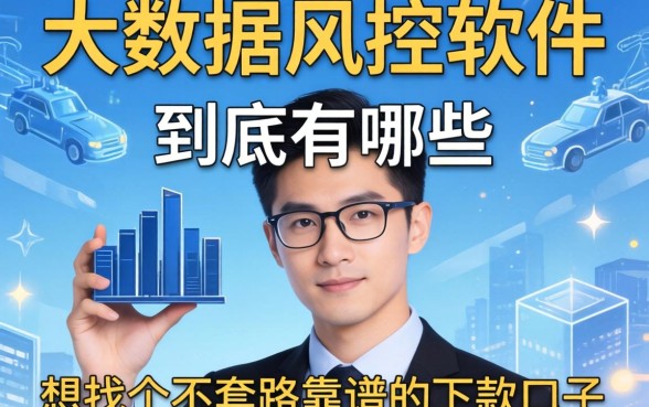 求助大神：大数据风控软件到底有哪些？想找个不套路靠谱的下款口子！