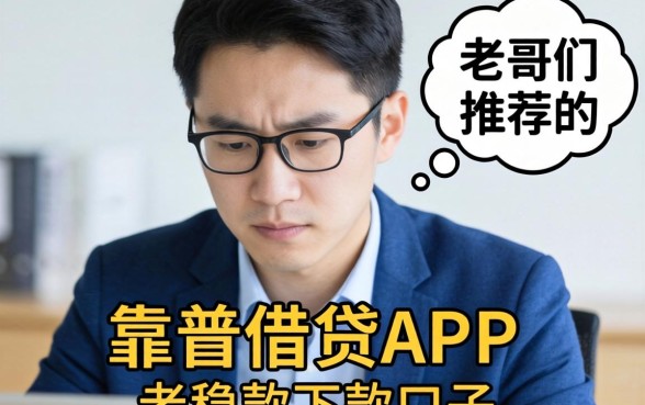 最近手头紧想找个靠谱的借贷APP,求老哥们推荐几个下款稳的口子!