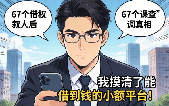 调查了87个借款人后，我摸清了能借到钱的小额平台的真相