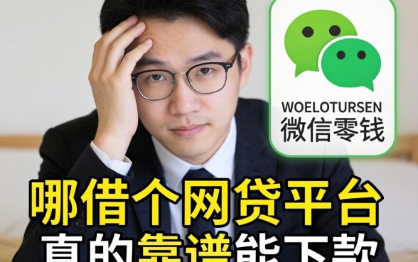 手头紧想借钱到微信零钱，哪个网贷平台真的靠谱能下款？