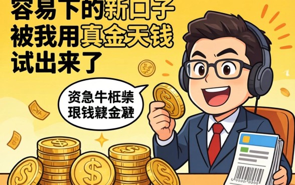 贷款容易下的新口子,被我用真金白银试出来了