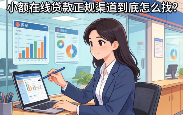 银行内部人揭秘：小额在线贷款正规渠道到底怎么找？