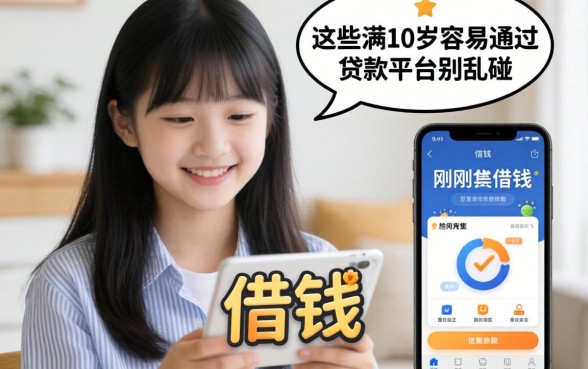 刚满18想借钱？这些满18岁容易通过的贷款平台别乱碰