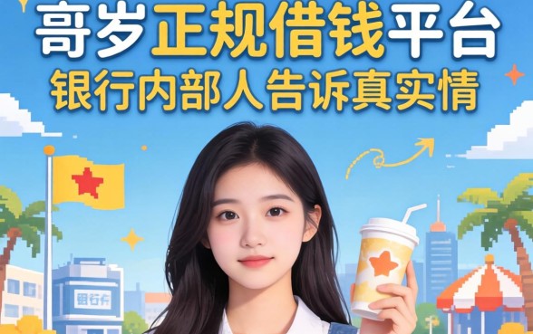 16周岁正规借钱平台？银行内部人告诉你真实情况