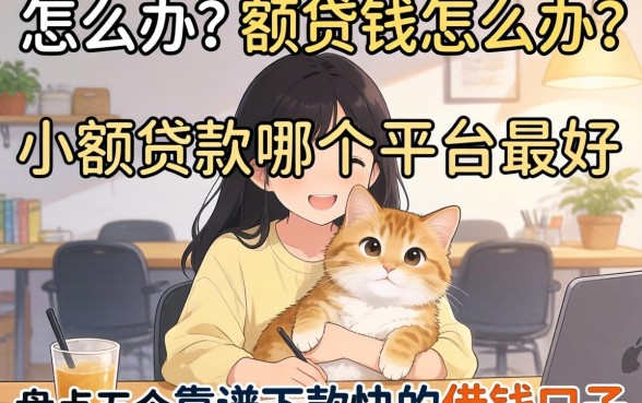 急需用钱怎么办?小额贷款哪个平台最好?盘点五个靠谱下款快的借钱口子