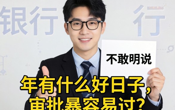 银行经理不敢明说:2026年有什么好日子,审批最容易过?